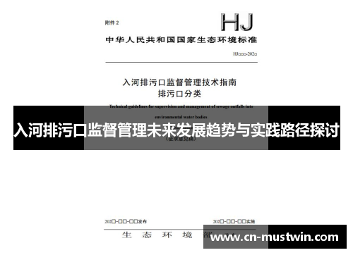 入河排污口监督管理未来发展趋势与实践路径探讨